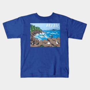 Acadia National Park Kids T-Shirt